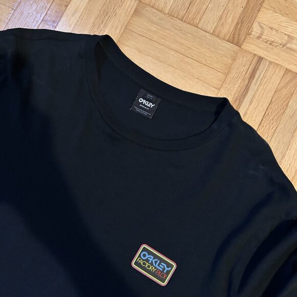 Oakley Factory Pilot Longsleeve Black Tee XL - Picture 3 of 3